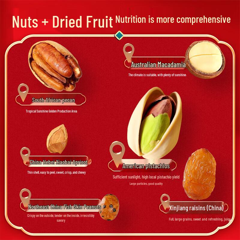Wo Long Mixed Premium Nut Gift Box