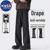 NASA MARVEL Men's Casual Wide-Leg Trousers