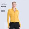 Spring And Summer New Internet Celebrity Yoga Clothes Women'S Fitness Top Tight Running Quick-Drying Double Pocket Sports Long-Sleeved Jacket