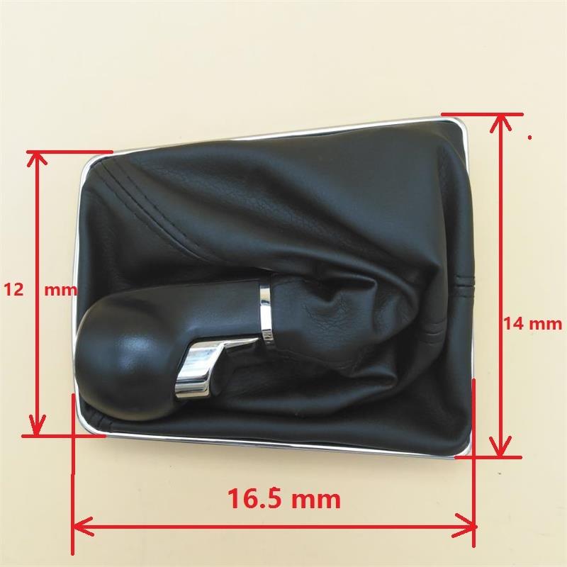 For VAUXHALL OPEL ASTRA H 2004 2005 2006 2007 2008 2009 2010 Car-styling 5 Speed Automatic Car Gear Shift Knob PU Leather Boot