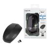 Ergonomic mouse wireless 2.4GHz, 1200dpi, black