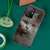 British Shorthair Cat Case For POCO F5 X5 X3 Pro X4 F4 GT F3 M5s C40 Cover For Xiaomi 13 12 Lite 11T 12T Pro 12X