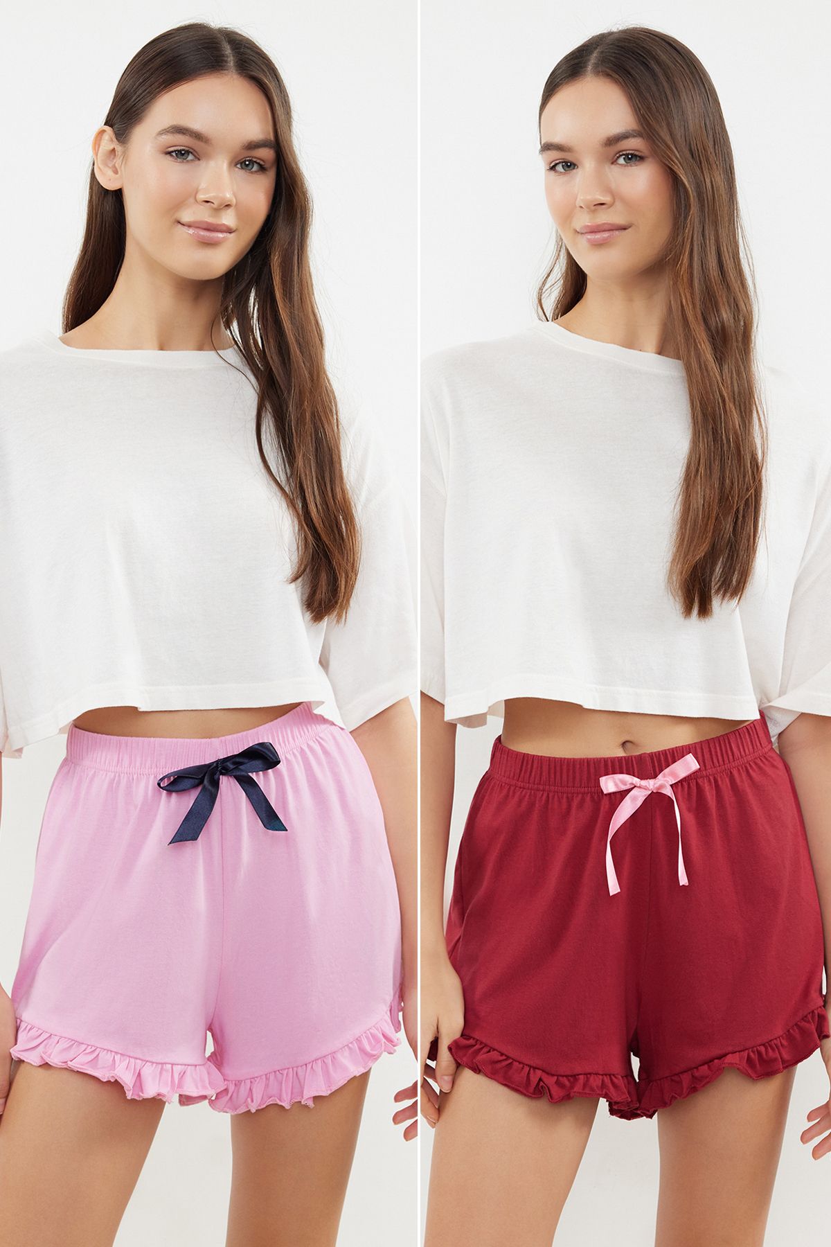 

2 Pack Women s Fashion Cotton Pajamas Set S