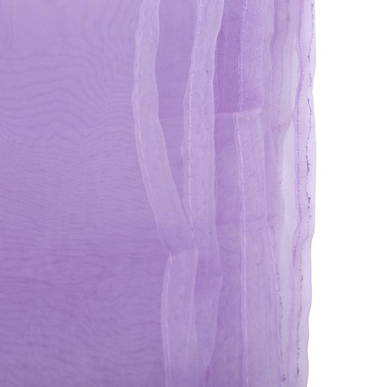 1 Pcs Colorful Sheer Tulle Curtains Polyester Solid Color Rod Pocket Curtain For Bedroom Kitchen Living Room Kid Room Classroom