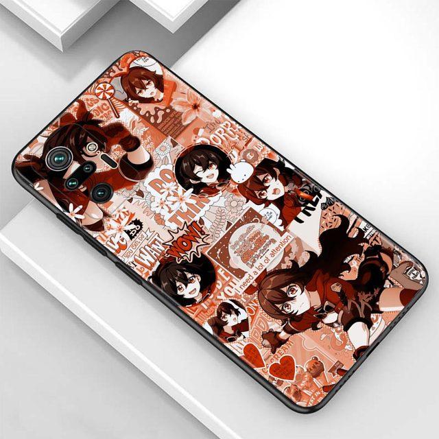 Fall Für Redmi Hinweis 10 Pro Max 9 9t 9s 8 8t 7 Abdeckung Tpu Fundas Für redmi K40 Pro Plus 9 9a 9c Shell Genshin Auswirkungen Anime