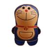 First Layer Cowhide Creative Cartoon Jingle Cat Pendant Bag Pendant Car Keychain Blue Fat Doraemon Pendant