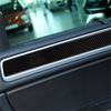 For Volkswagen VW Touareg 2011-2015 Car Carbon Fiber Sticker Version LHD Gear Shift Panel Interior Center control panel door