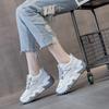 Inner height-increasing sports and leisure shoes, women's single shoes, women's shoes, new muffin thick-soled versatile