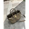Borsa di alta qualità togo con motivo litchi color platino moda europea e americana borsa a tracolla messenger borsa a mano transfrontaliera donna