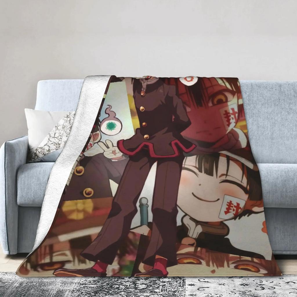 Hanakos Kuns Warm Soft Blanket for Kids Plush Aesthetic Throw Blanket Flannel Bedspread for Sofa or Bed Home Decor
