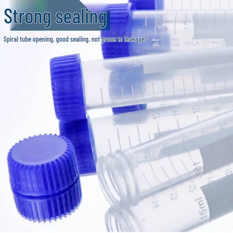 Xingduo 15ml Round Bottom Plastic Centrifuge Tubes