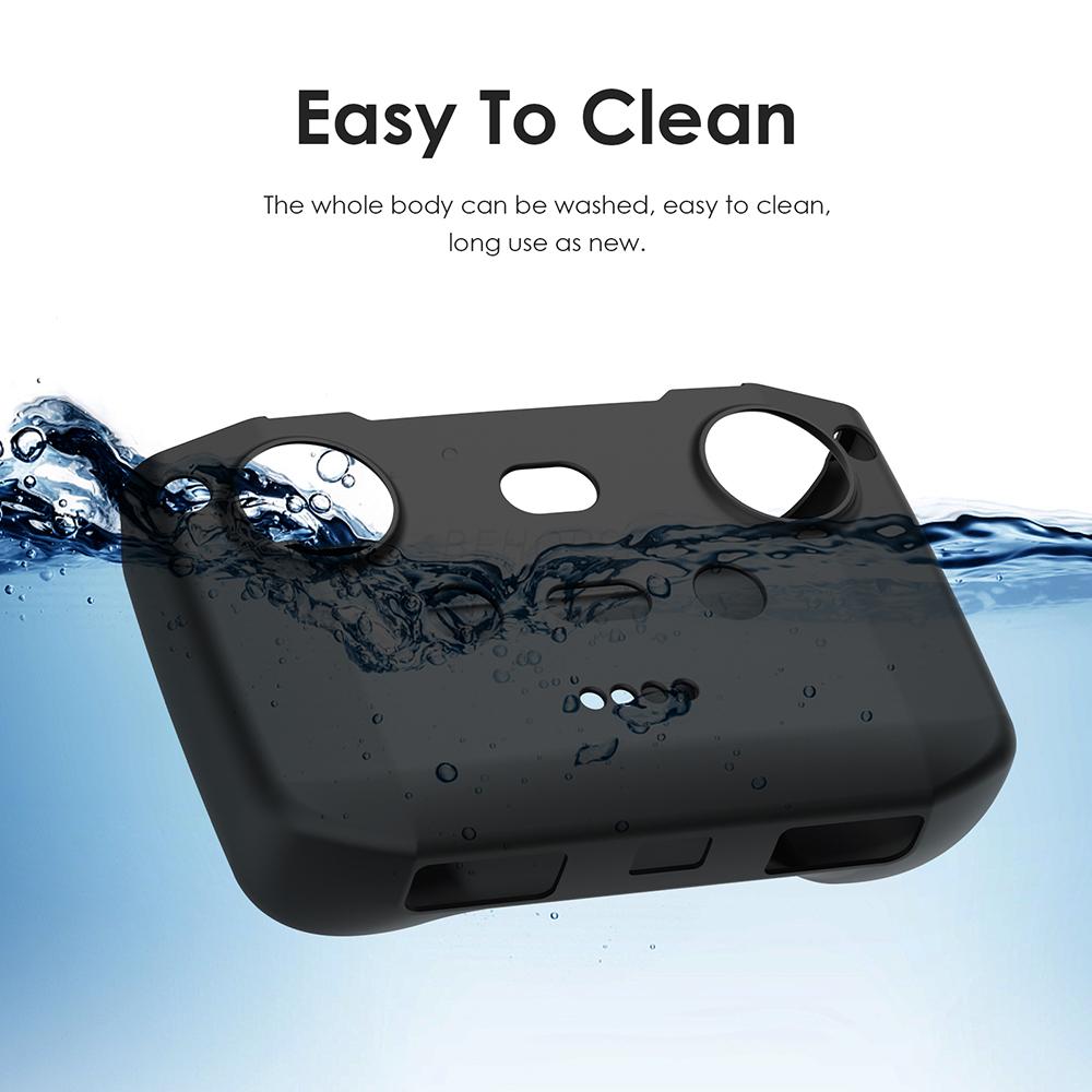 Anti-drop Silicone Sleeve For RC-N1/N2/N3 Case Shockproof Remote Control Cover For DJI Mini 5 Pro/4/NEO/Air 3S Drone Accessories