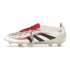 adidas Predator Elite Prekladací jazyk FG Balíček Lovca gólov Unisex Tenisky Krémová Off-White Jadrová čierna ID8968