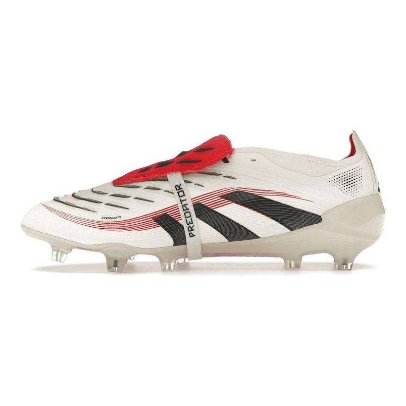 adidas Predator Elite Prekladací jazyk FG Balíček Lovca gólov Unisex Tenisky Krémová Off-White Jadrová čierna ID8968