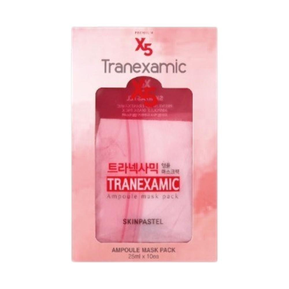 SkinPastel Premium X5 Tranexamic Ampoule Mask Sheet - Advanced Brightening & Dark Spot Correcting Treatment 25ml