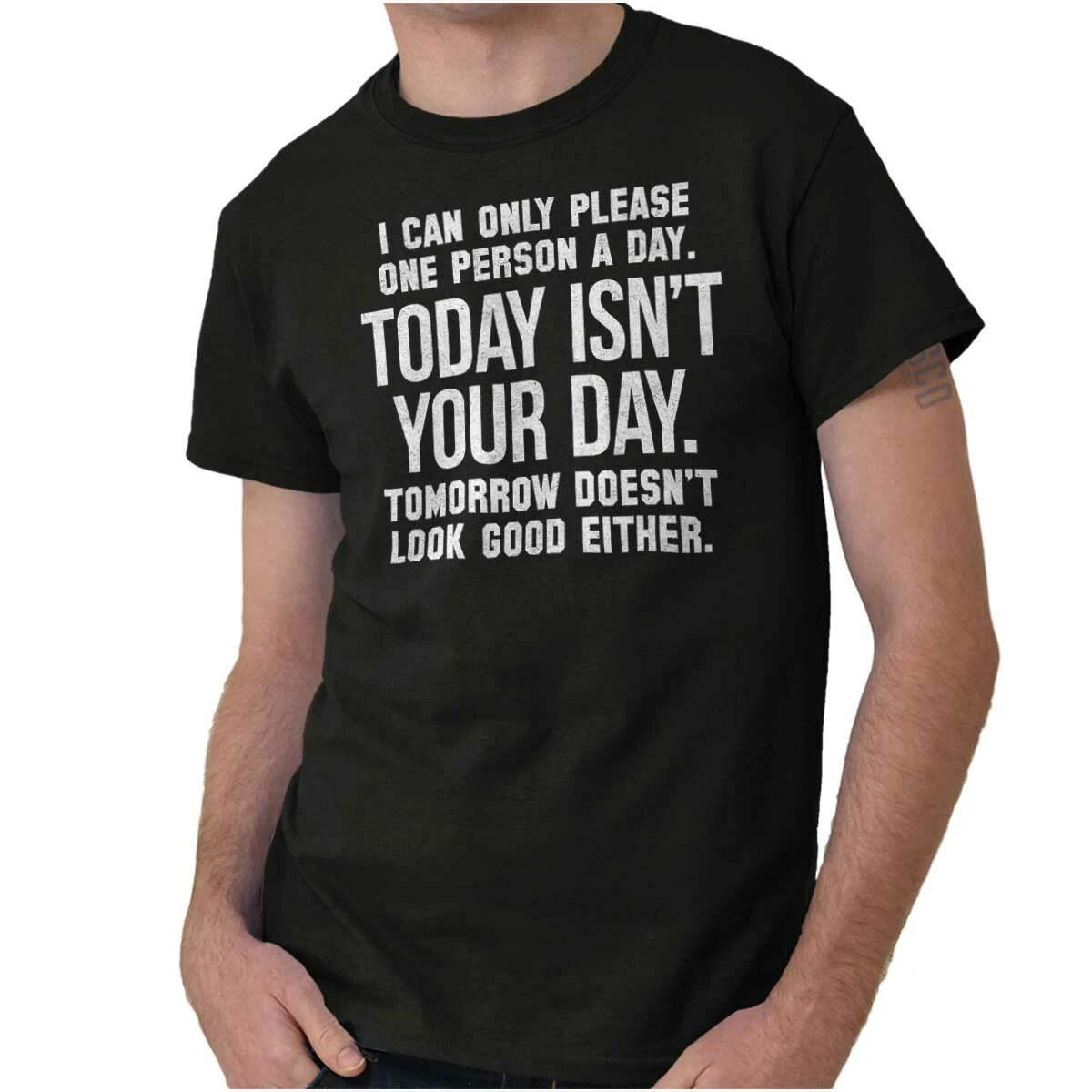 Cant Please Everyone Funny Sarcastic Rude Womens or Mens Crewneck T Shirt Tee XXXXL