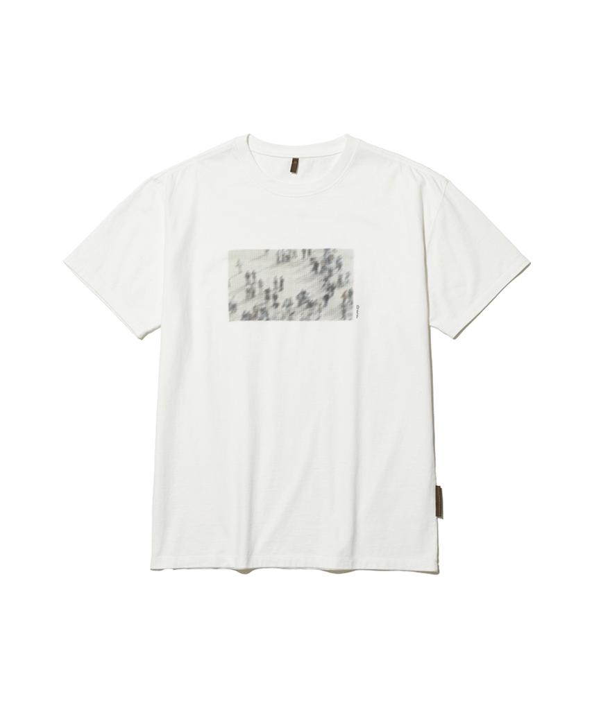Depeugameoncheu Square Dtp T-Shirt [White]