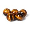 4-20mm Natural Yellow Tiger Eye Beads 5A+ Round Loose Spacer for DIY Bracelet Jewelry Making Accessories Pack of 5