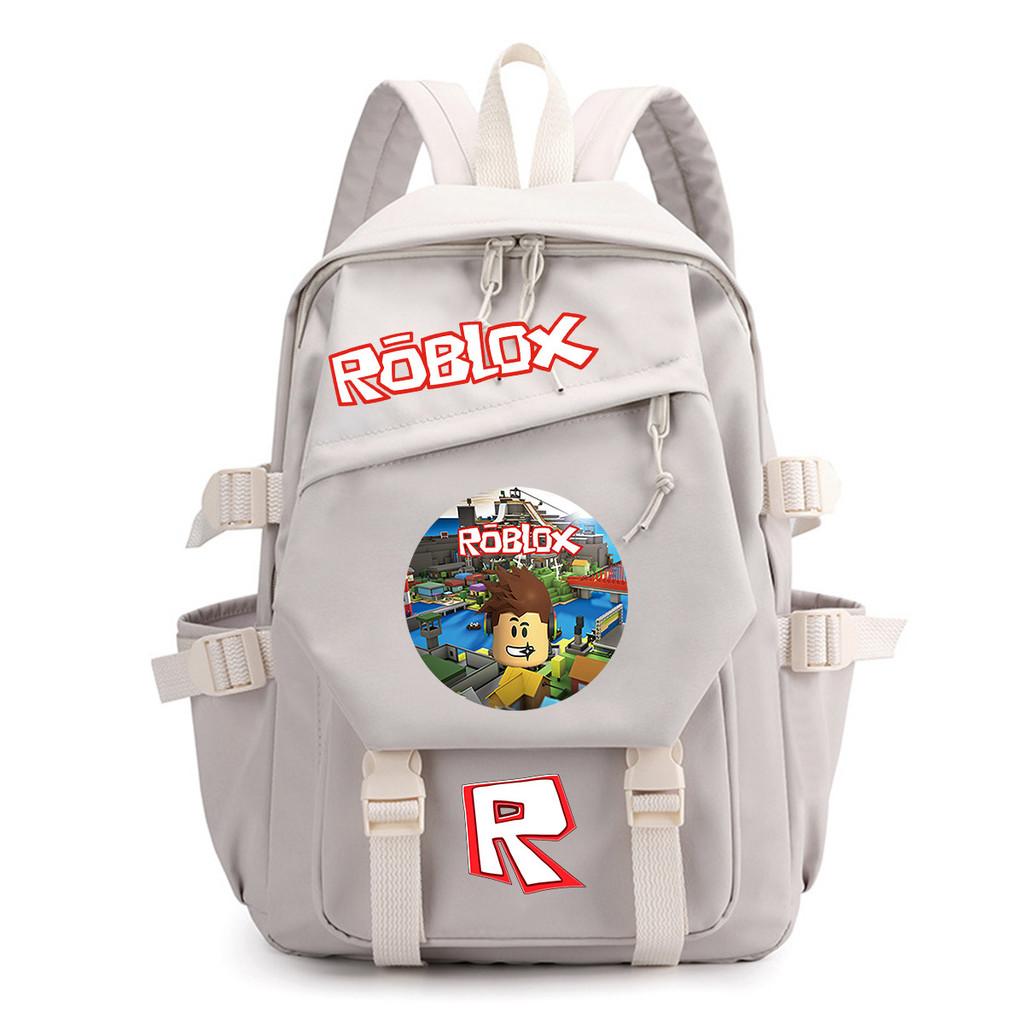 Roblox Backpack For Teens With Oxford Fabric Casual School And Travel Bag