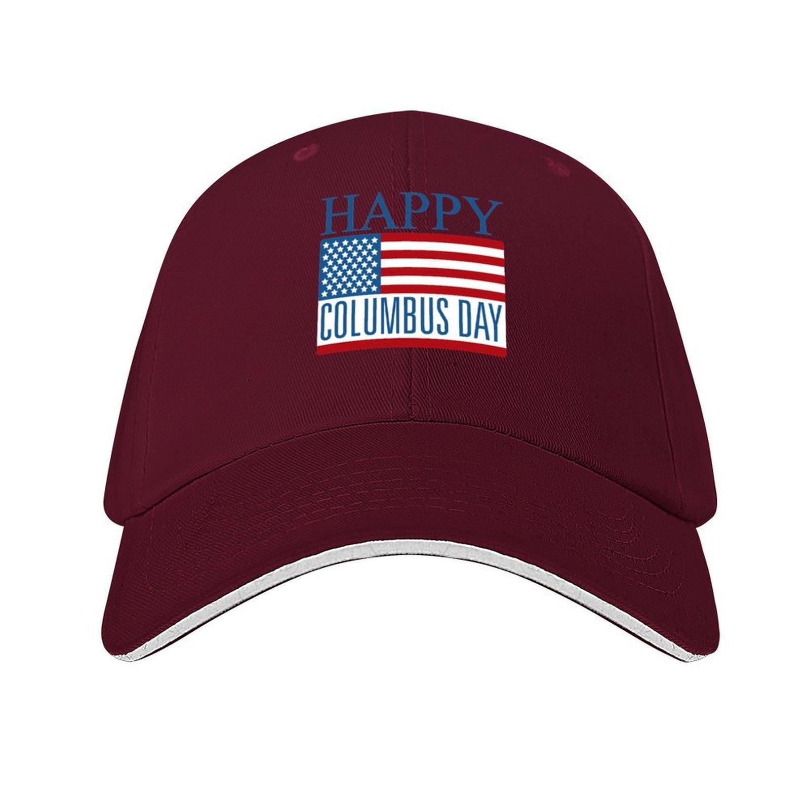 Columbus Day Baseball Cap Brand Man cap Anime Hat Christmas Hat dad hat Hats For Men Womens