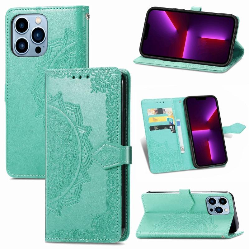 Flip Pu Leather Phone Case With Stand Magnetic For Iphone Samsung