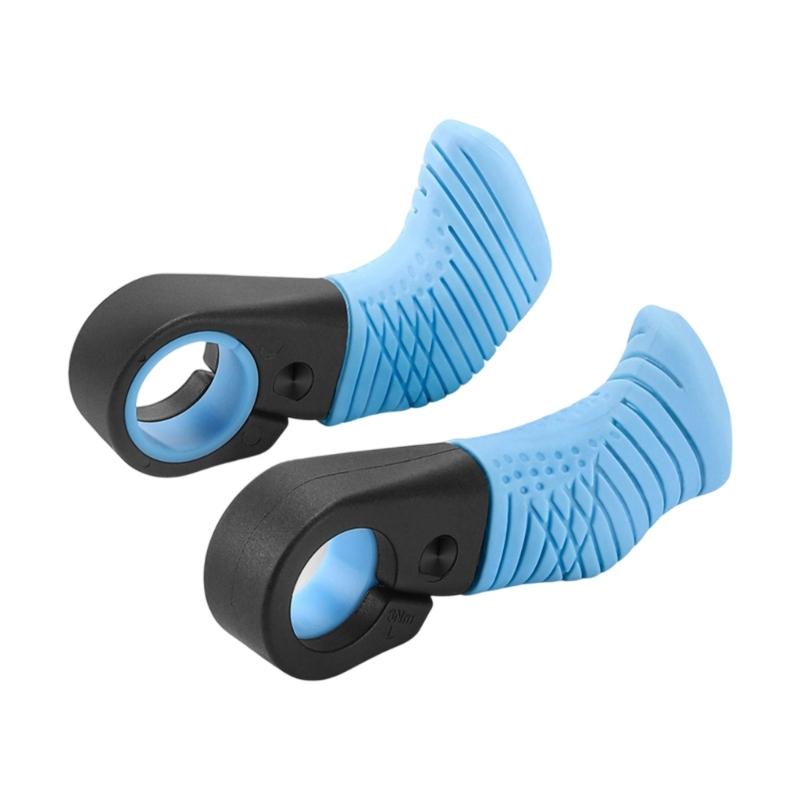 Bicycles Ergonomic Antislip Handlebars End Caps Cycling Grips End Mountain Bike Accessories Suitable for Handlebars