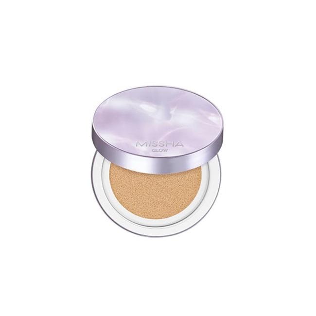 MISSHA Glow Layering Fit Cushion SPF50+ PA++++ | Radiance Boosting Cushion Foundation | 15g / 0.52 Oz