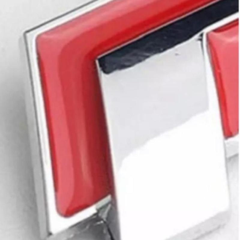 FOR  B5 B6 MK4 MK5 MK6 MK7 Golf  Car Chrome Badge Logo Decal Sticker R  Logo