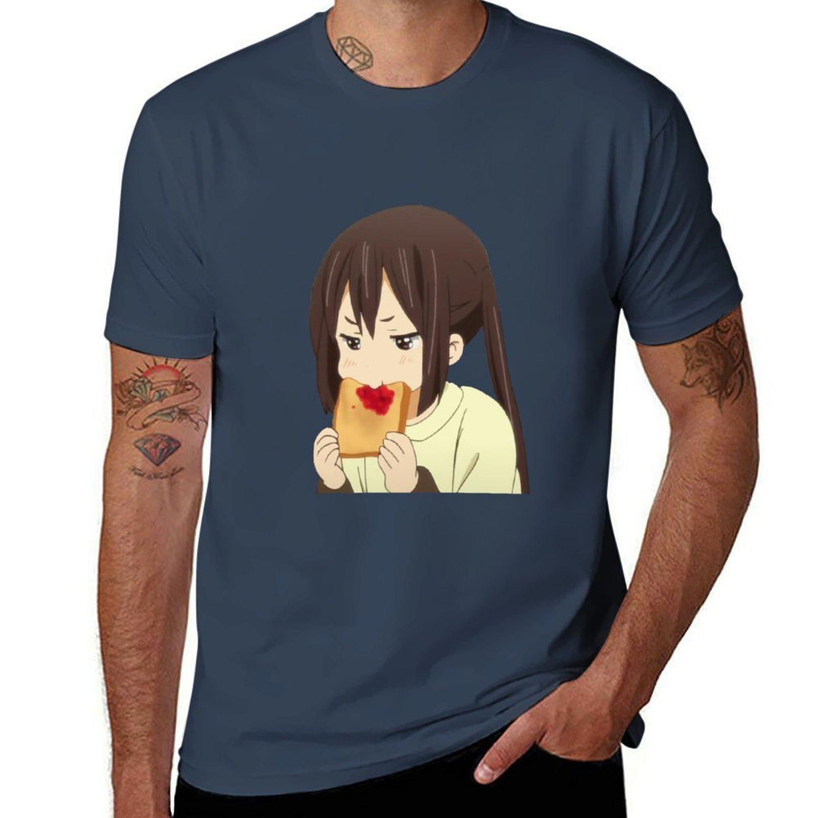 Azusa Nakano Kon Tshirt Vintage Style Printed Top S