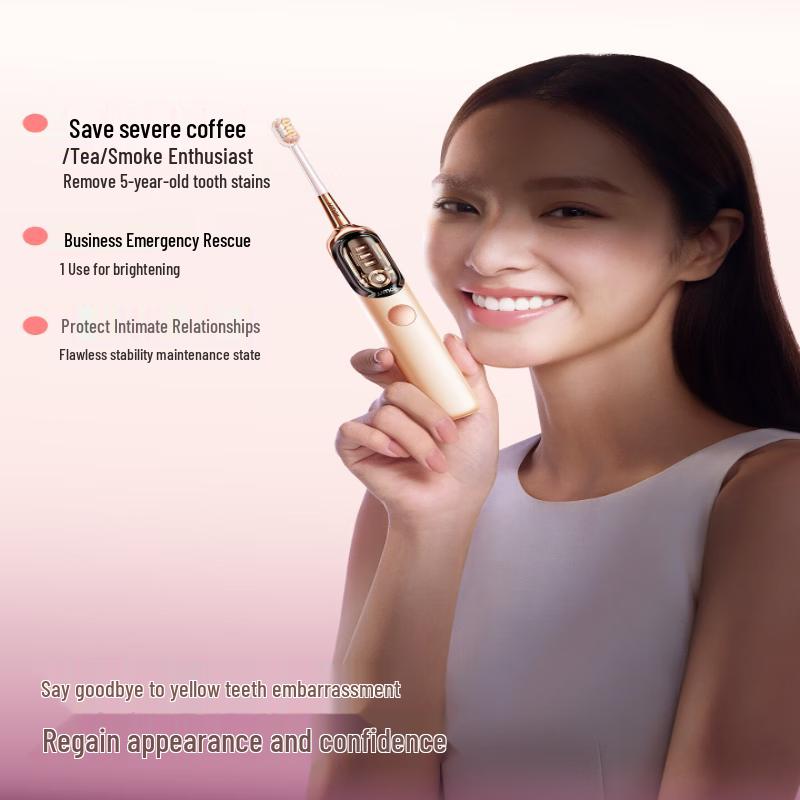 JIMOK J7 Sonic Electric Toothbrush CN plug (adapter included)