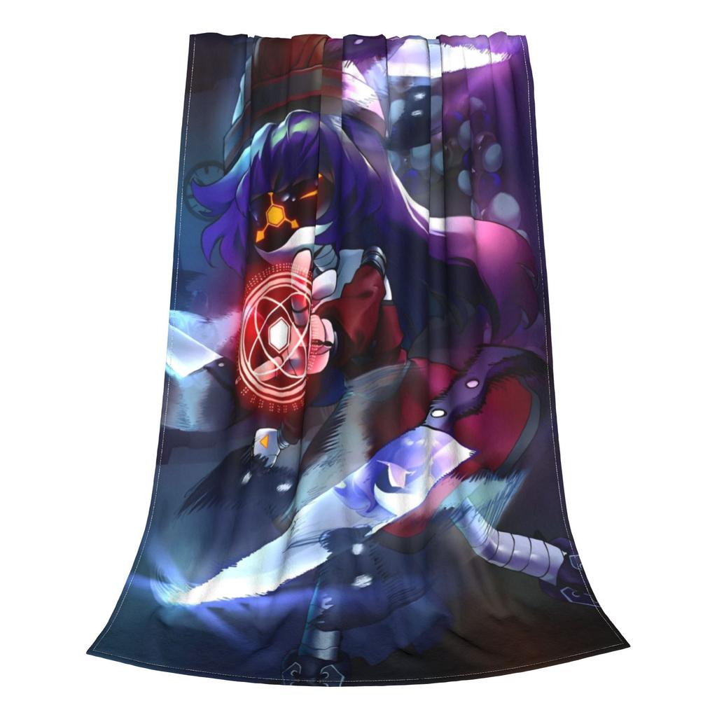 Murder Drones N and Uzi Fleece Throw Blanket  Blanket for Home Travel Warm Bedroom Quilt