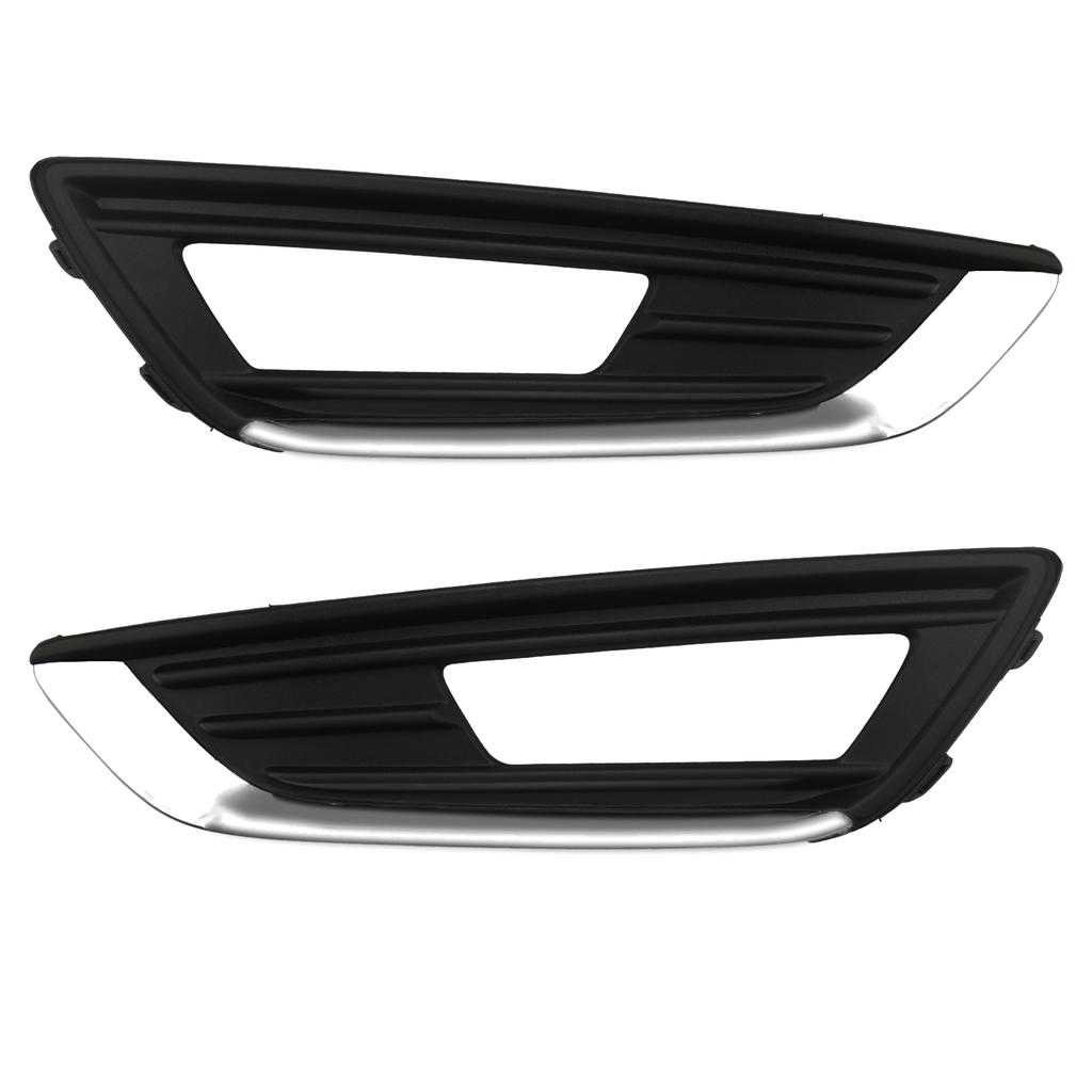 Fog Light Frame Lamp Trim Grill Cover Under Front Bumper For Ford Focus Titanium 2015-2018 FO1038157 FO1039157 Car Accessories