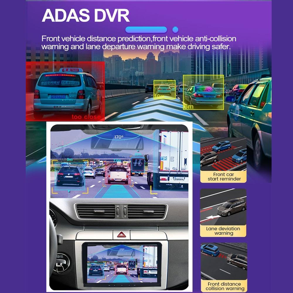Autoradio-Multimedia-Player für Volkswagen/Golf/Polo/Tiguan/Passat/b7/b6/SEAT/Leon/Skoda/Octavia 2 Din Android Carplay GPS Autoradio 2 + 64GB