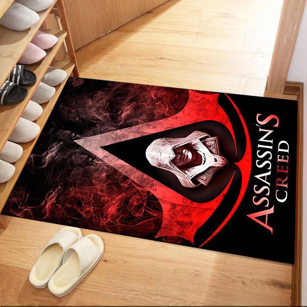 Čtvercové koberce Assassin's Creed Ezio Auditore jsou skvělou volbou pro obývací pokoje, ložnice, domácí dekorace a jako dárky.