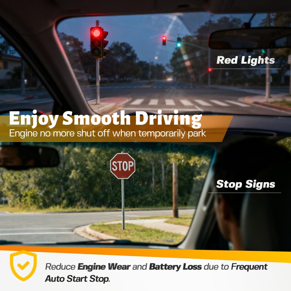 Auto/Idle Start Stop Eliminator Disable for - H.onda Pilot & - H.onda Passport - Disable Auto Start Stop Permanently - Plug Play Error Free Bypass
