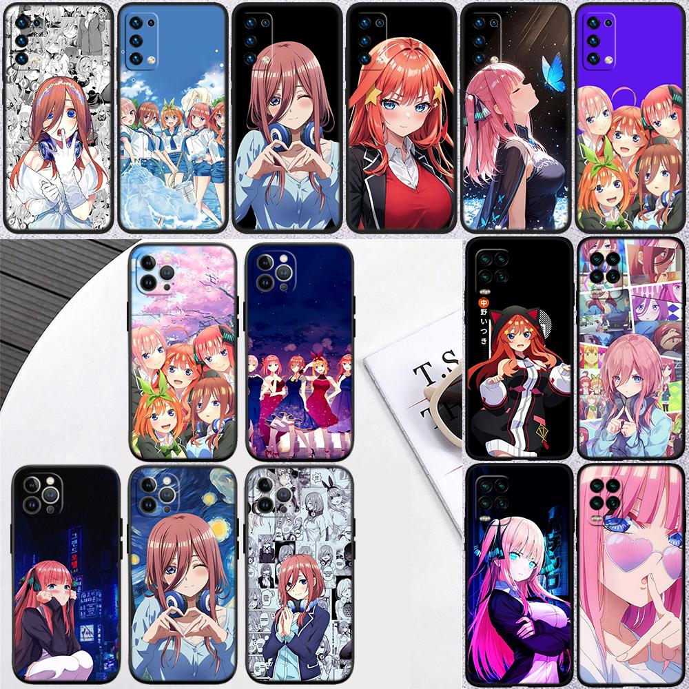 Miku Nino Itsuki Nakano Phone Case for Samsung Galaxy S20 S21 Ultra FE Plus A26 A30 A30S A31 A52 A42 A50 A50S