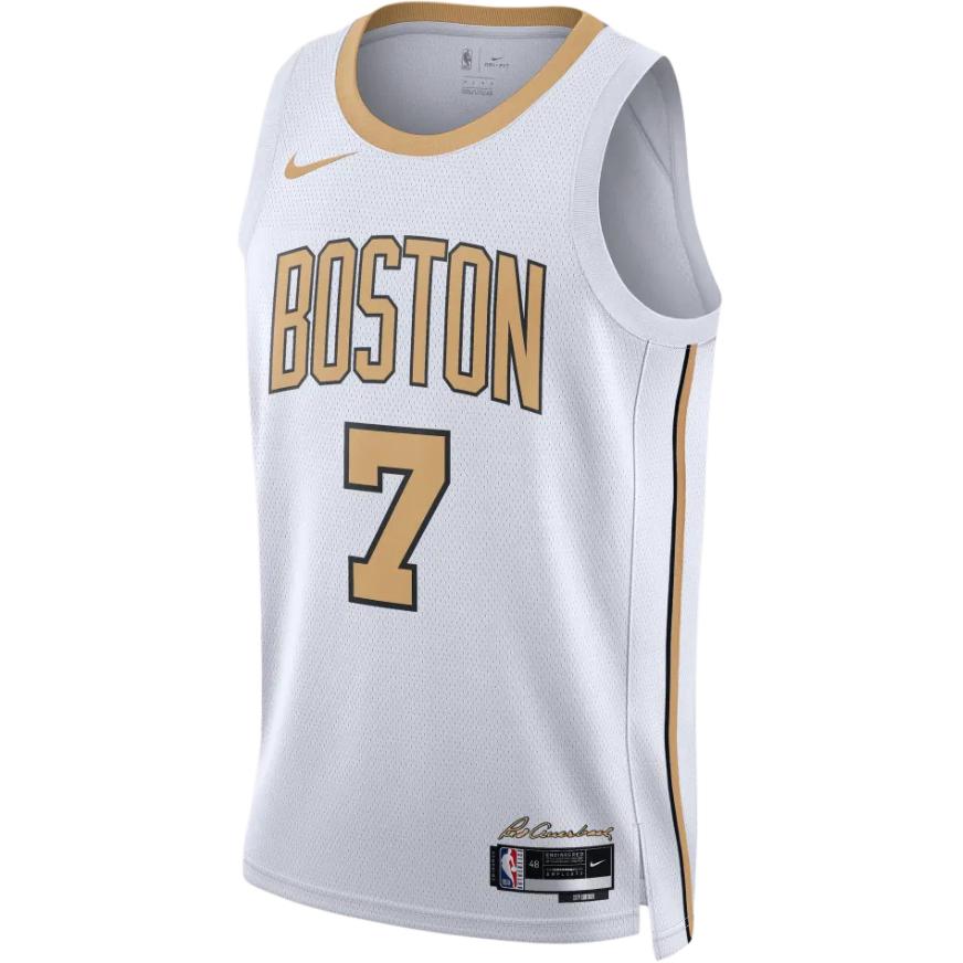Nike Jaylen Brown Boston Celtics City Edition Men s Nike Dri-FIT Adv Nba Authentic Jersey HM5974-105 2XL