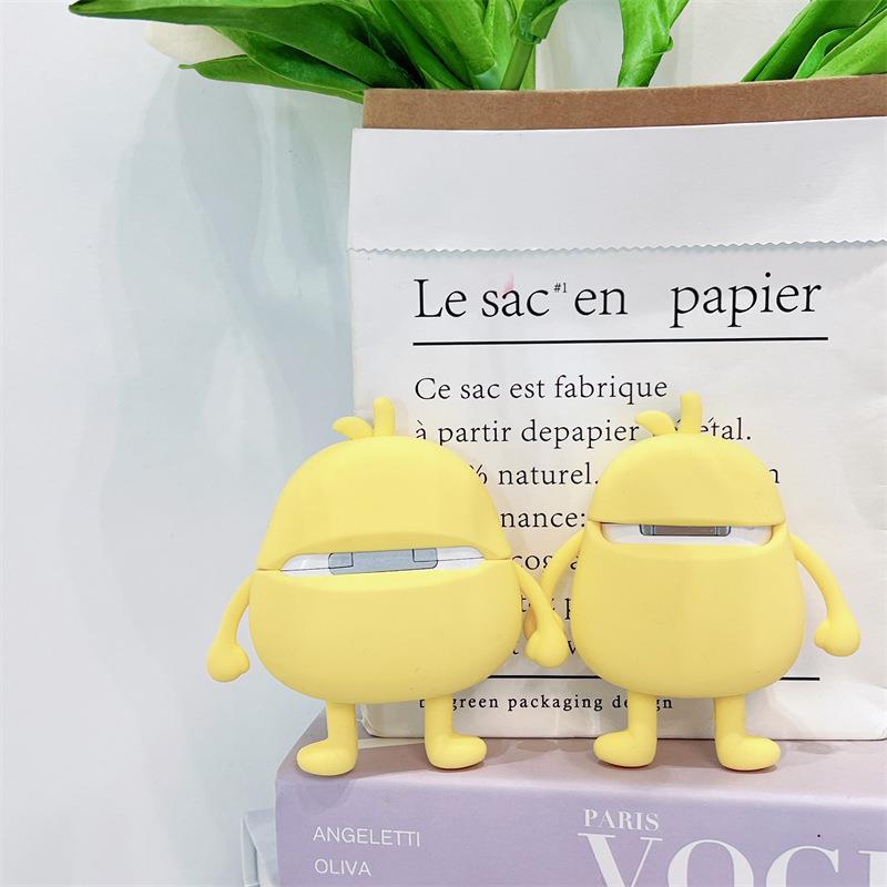 Sydney cute expression applies apple AirPods pro1/1 generation bluetooth headset cover cartoon silicone soft shell female