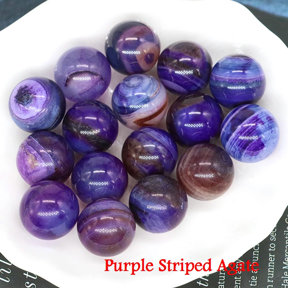 Margele Rotunde Mici din Cristal de Piatră Naturală de 16 mm, Vindecare Reiki, Cuarț, Ametist, Agat, Specimen Mineral, Glob, Chakra, Vânzare cu Ridicata