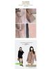 2025 Fall/Winter French Chic Pink Wool Coat & Skirt Set for Women