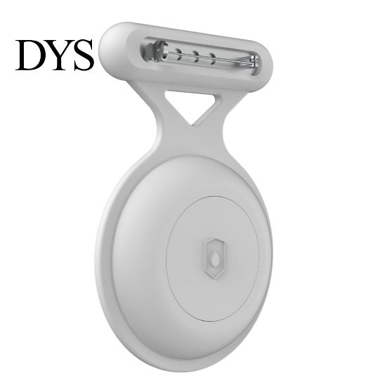 Silicone GPS Tracker Accessory Kids Hidden Case for AirTag Waterproof Anti-loss Locator Holder with Brooch Pin Lightweight Children Elderly Pets Solid