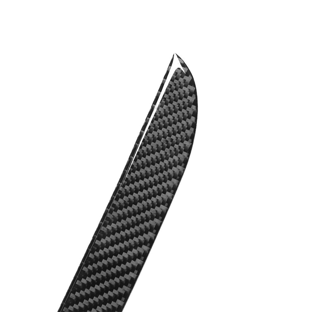 Carbon Fiber Central Control Dashboard Cover Trim For Chrysler 300 2011+