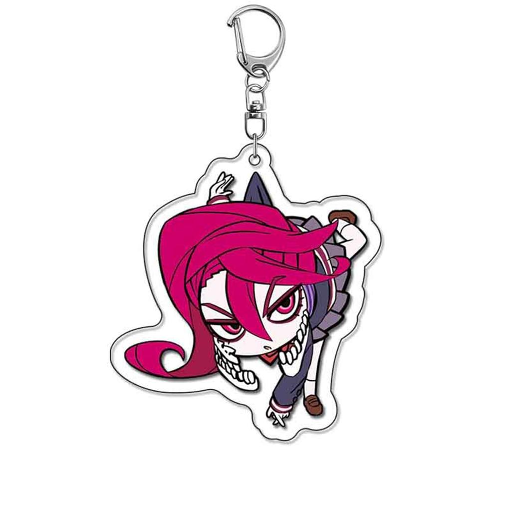 Cartoon Anime Movie Transparent Acrylic Keychain Pendant, Exquisite Gift Hanging Accessories For Backpacks