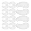 10Pairs Silicone Nose Pads Glasses Non-Slip Soft Insert Design Comfortable Eyeglass Nose Grip Replacement Cushions Anti