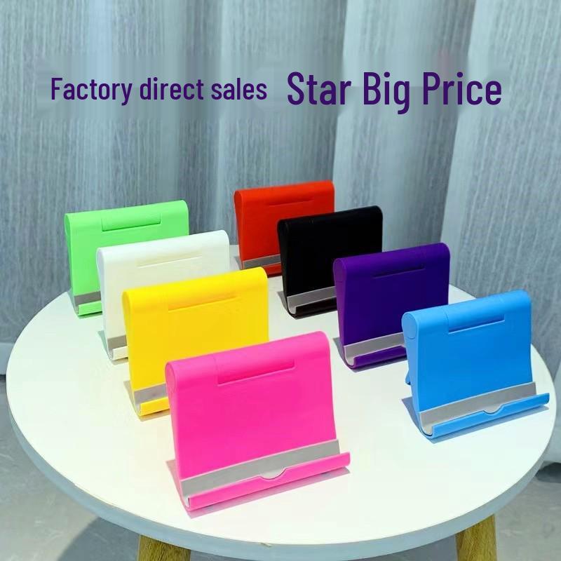 Universal Adjustable Folding Metal Stand for Mobile Phones and Tablets