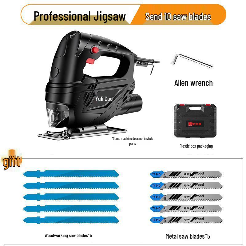 Youlite Multi-Function Electric Curve Saw: Compact Woodworking & Wire Saw with Flashlight.