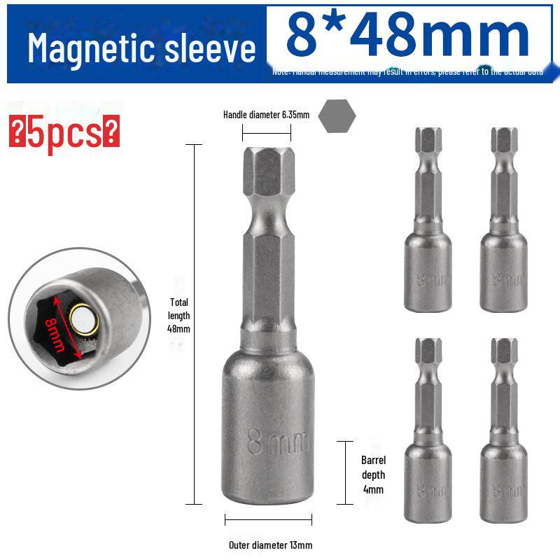 Dane Tools Magnetischer Inbusschlüssel und selbstschneidender Schraubendreher-Bohrersatz