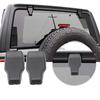 Rear Tail Door Window Hinge & Rear Rain Wiper Nozzle Decorative Cover Trim Interior Accessories 68413488A Used for