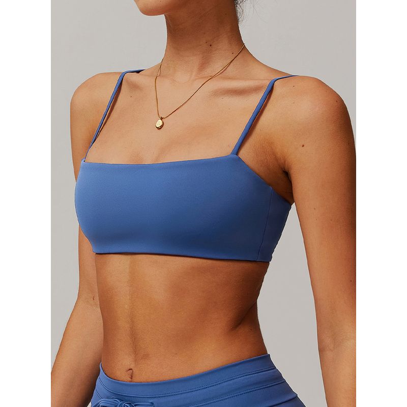 Beauty Back Sports Underwear Women Shockproof Running Workout Clothes Top Outer Wear Yoga Clothes Vest Beauty Back Sling Bra