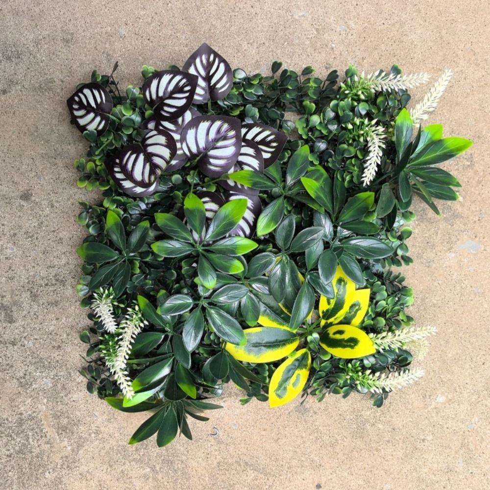 Sunflower Artificial Plant Wall Panel DIY Artificial Fern Grass  Living Room